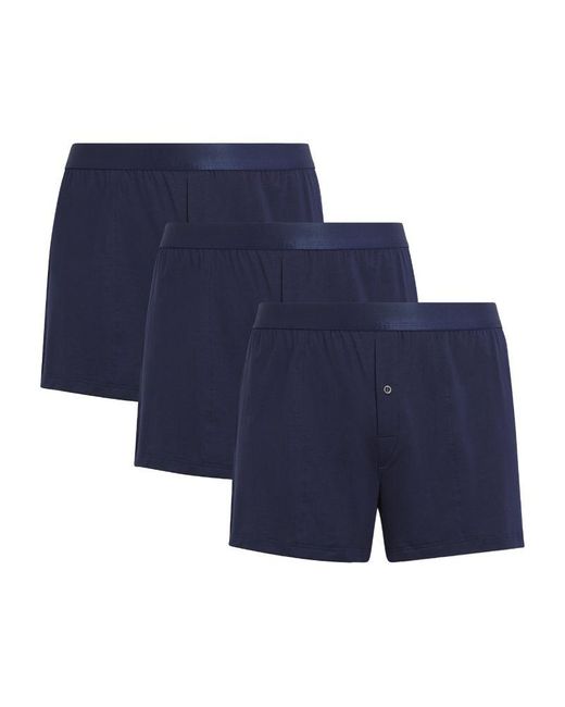 CDLP Blue Boxer Shorts (Pack Of 3) for men