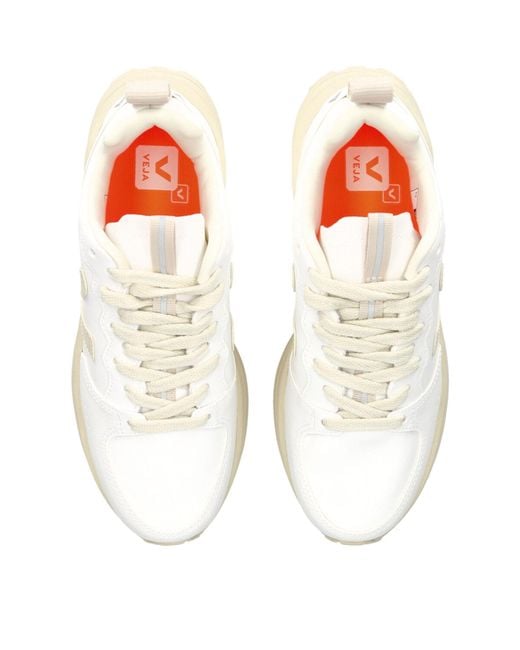 Veja Vegan Leather Venturi Sneakers in White | Lyst