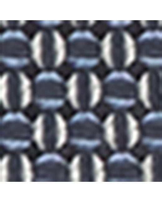 Pal Zileri White Silk Geometric Jacquard Tie for men