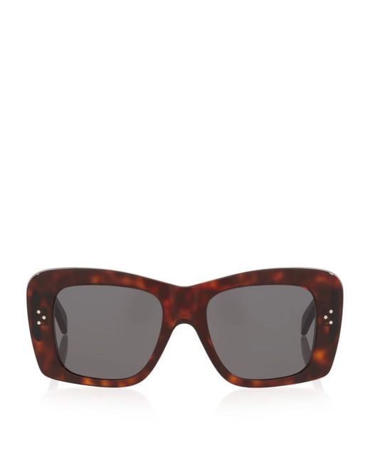 Céline Brown 3 Dots Cl40321I Square Sunglasses
