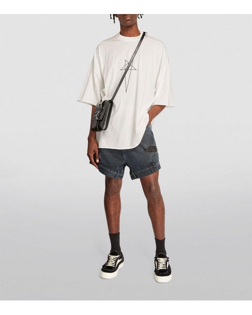 Rick Owens White Organic Cotton Tommy T-shirt for men