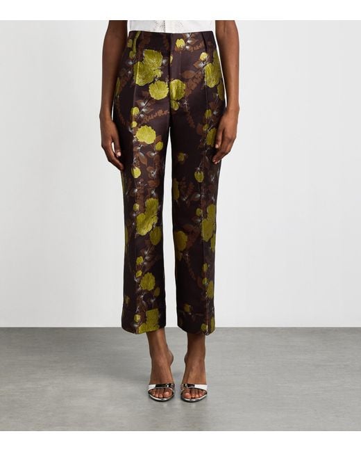 LaDoubleJ Brown Cropped Hendrix Trousers