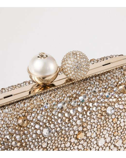 Jimmy Choo Metallic Cloud Clutch Bag