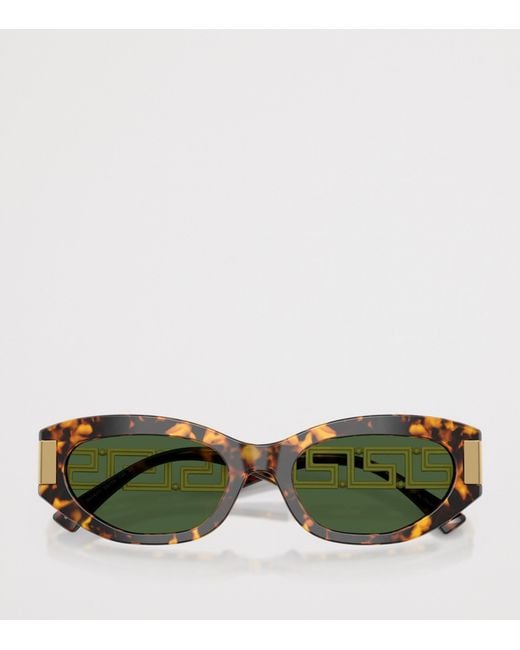 Versace Green Acetate Ve4501 Cat Eye Sunglasses