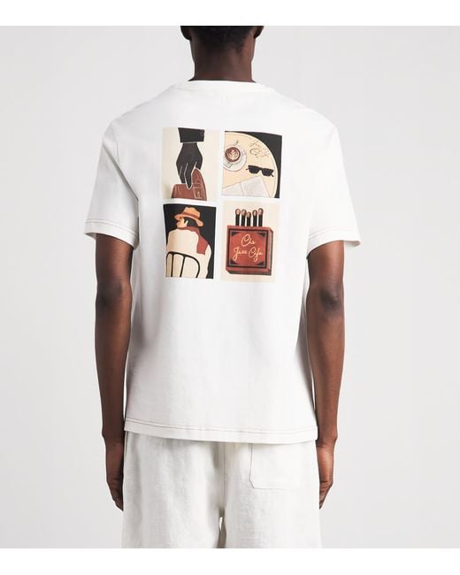 CHE White X Midnight Hour Jazz Cafe T-Shirt for men