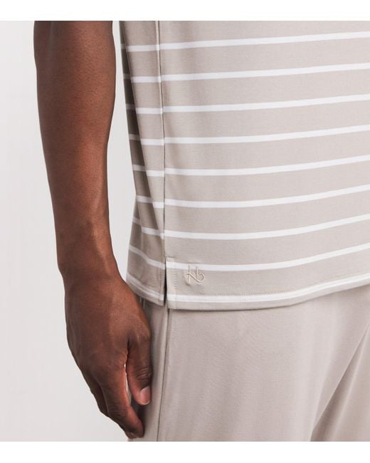 Homebody White Stretch-Modal Marlow T-Shirt for men