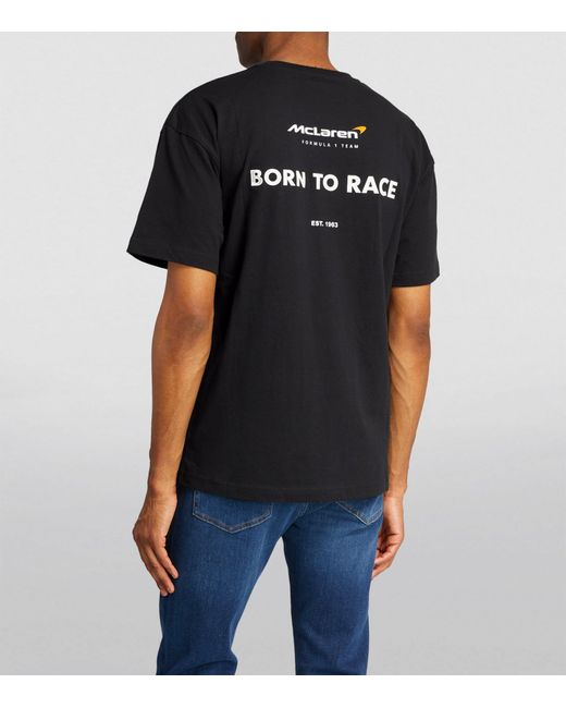 Castore Black X Mclaren Born To Race T-shirt for men