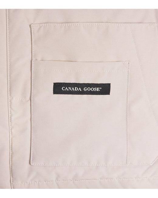 Canada Goose White Down-Filled Freestyle Crew Gilet for men