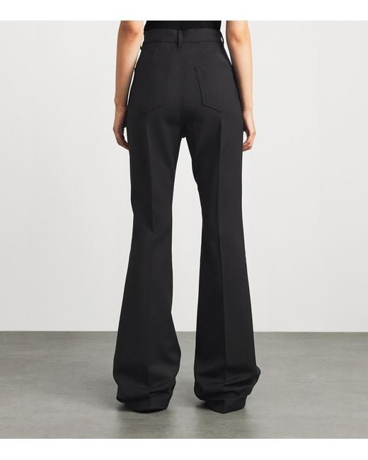 Rick Owens Black Bolan Bootcut Jeans