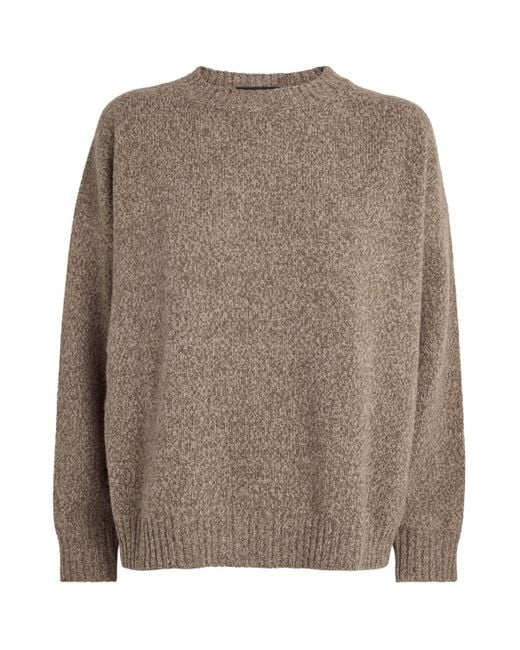 Weekend by Maxmara Brown Virgin Wool Sweater
