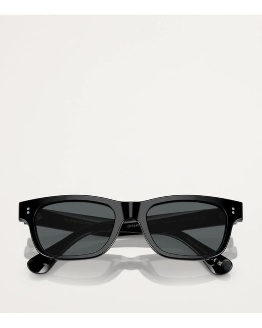 Oliver Peoples Black Acetate Rosson Ov5540Su Sunglasses