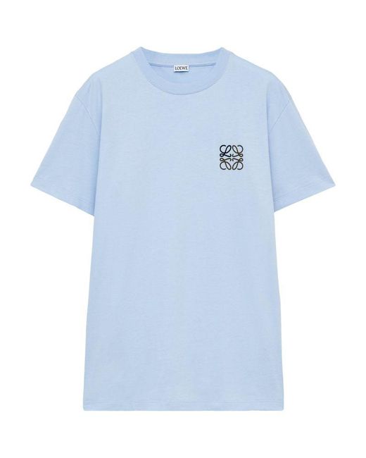 Loewe Blue Anagram T-Shirt for men