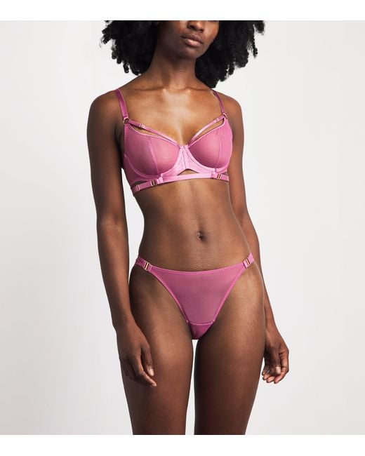 Bordelle Pink Zenna Balconette Bra