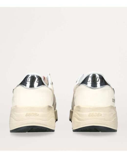 Golden Goose Deluxe Brand White Running Sole Sneakers