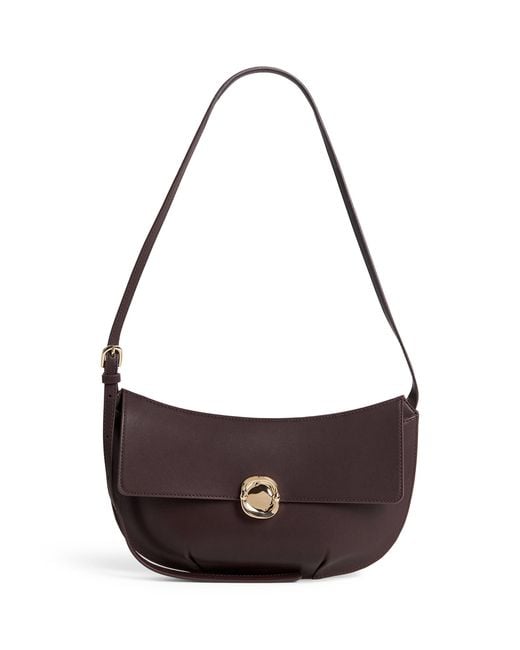 Claudie Pierlot Metallic Leather Shoulder Bag