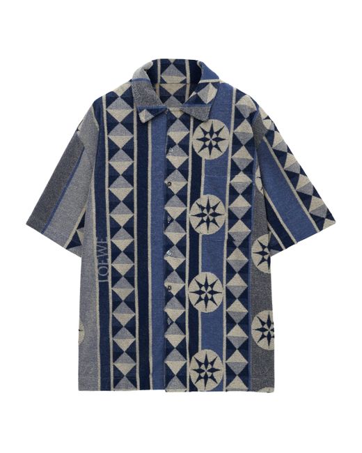 Loewe Blue X Paula's Ibiza Short Sleeve Shirt for men