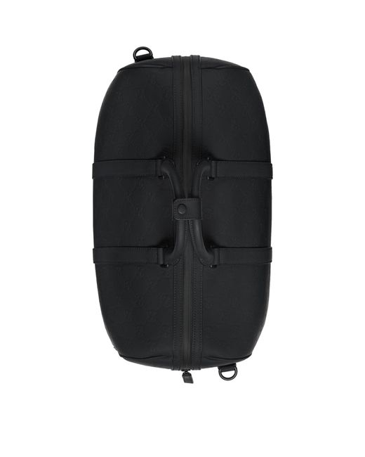 Gucci Black Medium Rubber-effect Duffle Bag