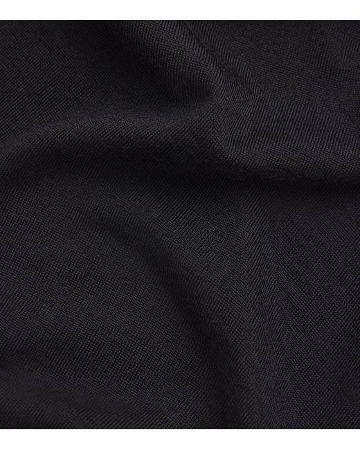 Sandro Black Wool Sweater for men