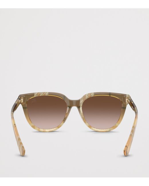 Burberry Brown Acetate Be4469 Phantos Sunglasses