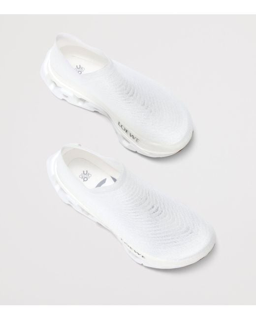 Loewe White X On Lightspray Cloudmonster Sneakers