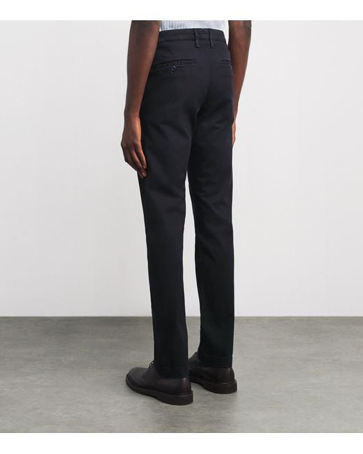 Jacob Cohen Blue Bobby Slim Chinos for men