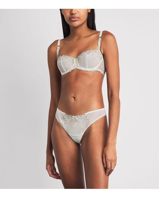 Chantelle Gray Champs Élysées Balconette Bra