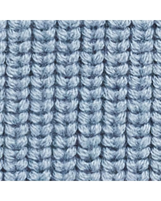 Falke Blue Ultrafine Merino Wool Scarf for men