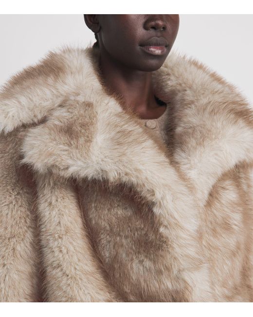 Toccin Natural Faux Fur Bellamy Jacket