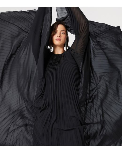 Marina Rinaldi Black Mrebattage Kaftan Maxi Dress
