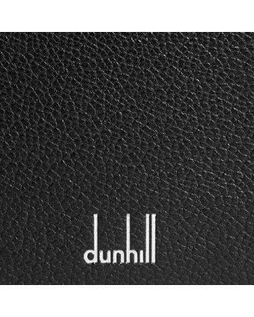 Dunhill Black Goatskin Duke Fine Card Holder for men