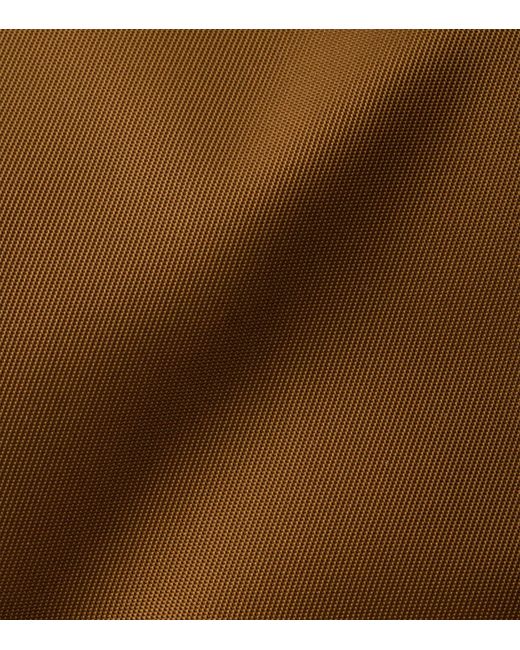 Prada Brown Large Re-Nylon And Leather Explore Shoulder Bag