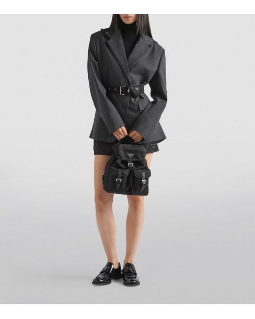 Prada Black Re-Nylon Backpack