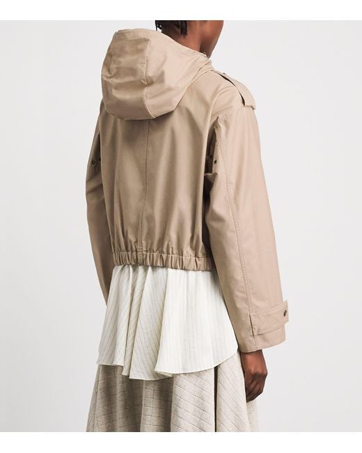 Moncler Natural Hooded Carex Jacket