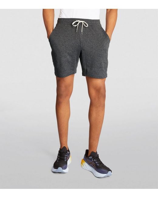vuori Gray Dreamknit Ponto Shorts for men