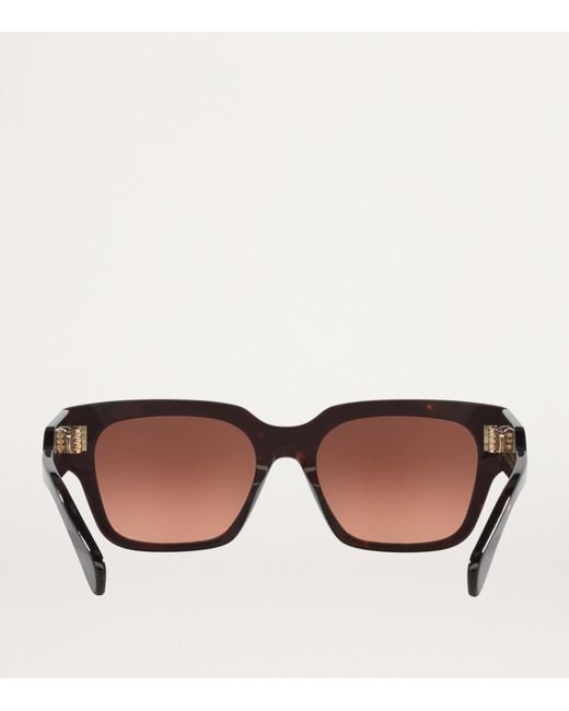Chloé Brown Square Sunglasses