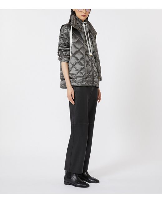 Max Mara Gray The Cube Down Jacket