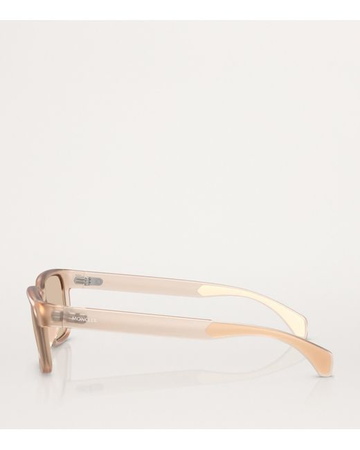 Moncler Pink Injected Slicka Me8002 Sunglasses