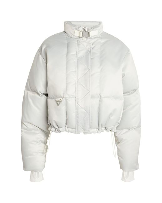 SHOREDITCH SKI CLUB White Hallie Puffer Jacket