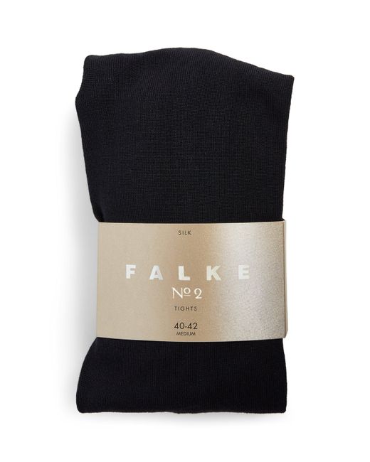 Falke Black Silk-Blend No.2 Tights