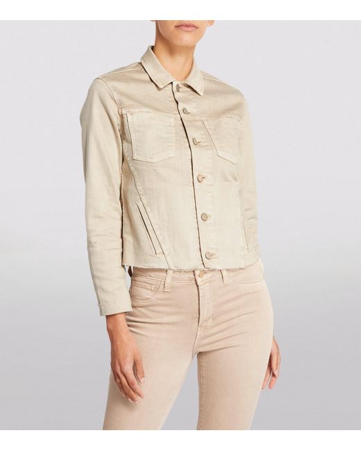 L'Agence Natural Janelle Denim Jacket