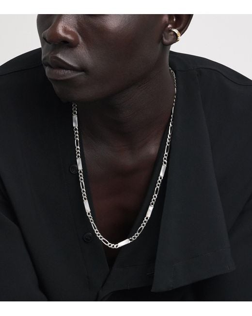 FYR Natural Sterling And Blaze Ear Cuff for men