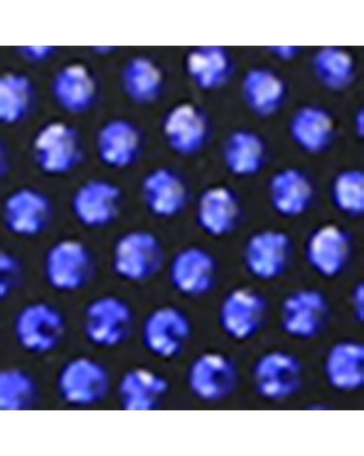 Kurt Geiger Blue Embellished Ankle Strap Heels 105