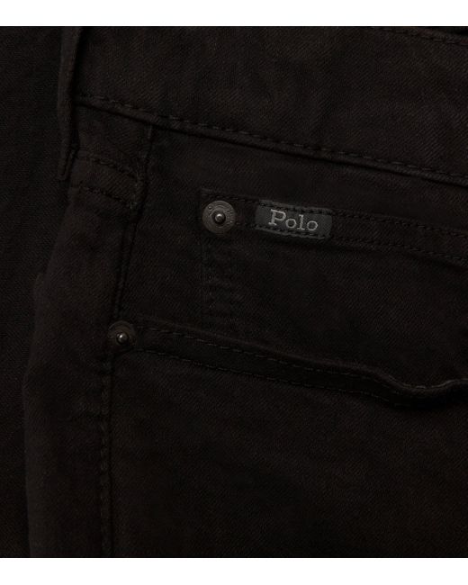 Polo Ralph Lauren Black Sullivan Slim Jeans for men