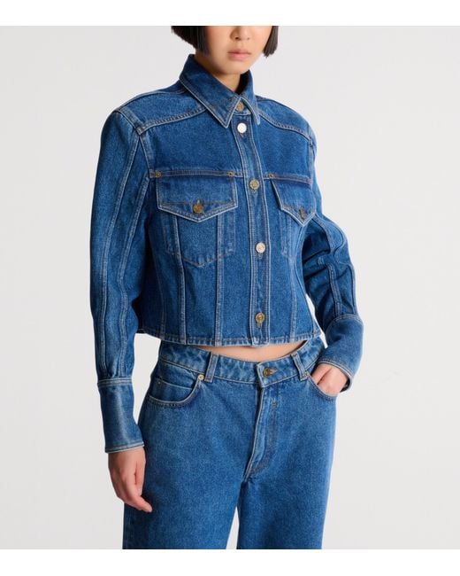 Balmain Blue Denim Jackets