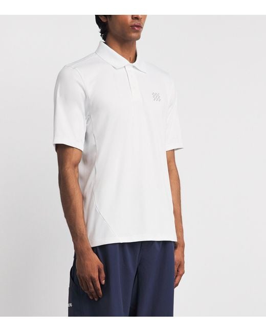 Manors White Course Polo Shirt for men