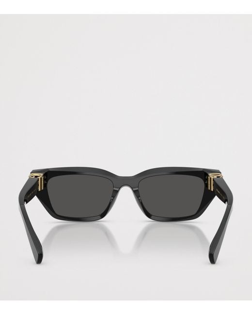 Dolce & Gabbana Black Acetate Dg4532 Cat Eye Sunglasses