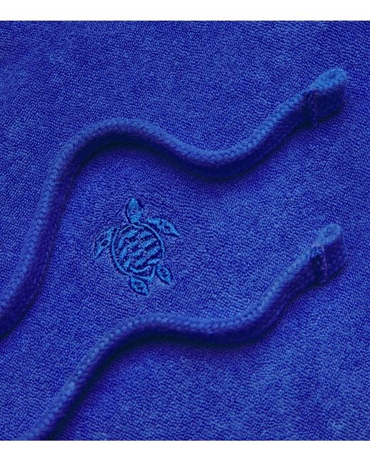 Vilebrequin Blue Terry Cotton Therapy Hoodie for men