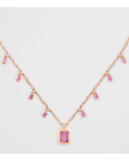SHAY Natural And Sapphire Illusion Choker