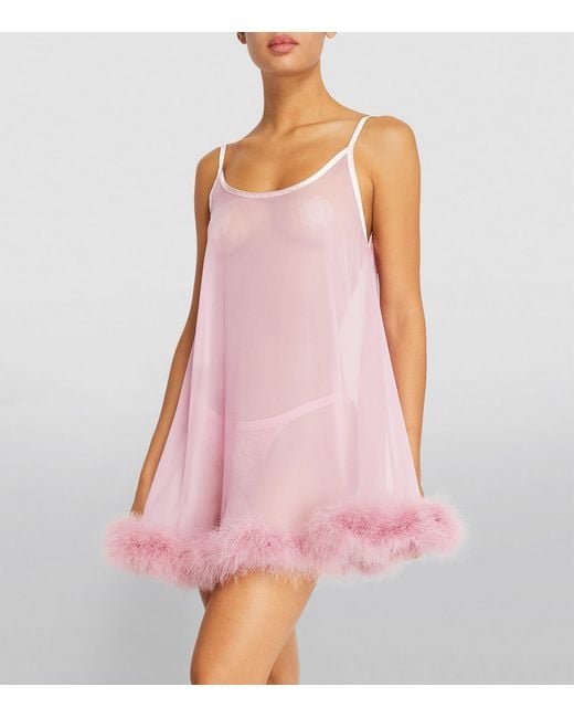 Gilda & Pearl Pink Diana Babydoll Dress