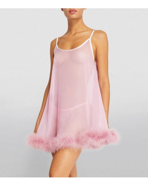 Gilda & Pearl Pink Diana Babydoll Dress